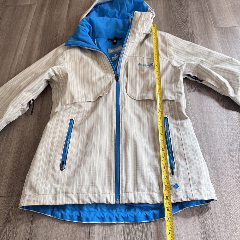 Columbia Women Small White Titanium 3-in-1 Winter Jacket Omni-Shield MSRP $280 - Picture 4 of 14